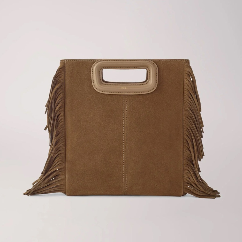 MAJE - Suede Fringe Bag